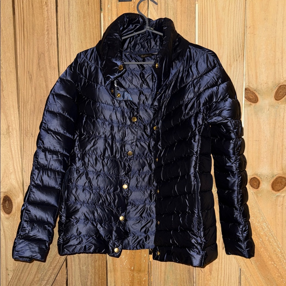 Women's navy Puffer Jacket
